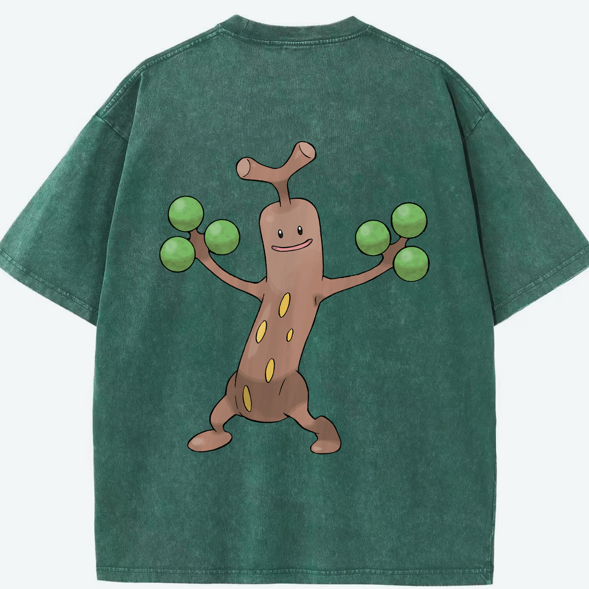 （画像用） ポケットモンスター Pokémon 綿100% ヴィンテージ風 半袖Tシャツ（背面プリント）